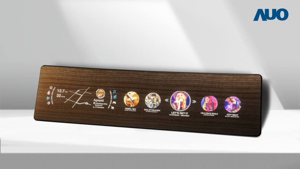 hth·华体研发全球最高穿透度达80%的AmLED木纹显示器，可于使用时呈现高亮度、清晰可见的信息，并在不使用时回归为单纯的饰板，节能兼具美观