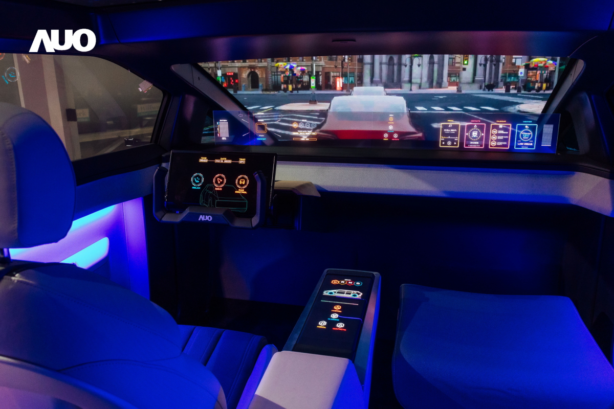 「友達智慧座艙2025」以使用者體驗為核心，運用Micro LED顯示科技為基礎搭配AI創新應用，打造沉浸、互動的座艙體驗，獲得台灣精品銀質獎