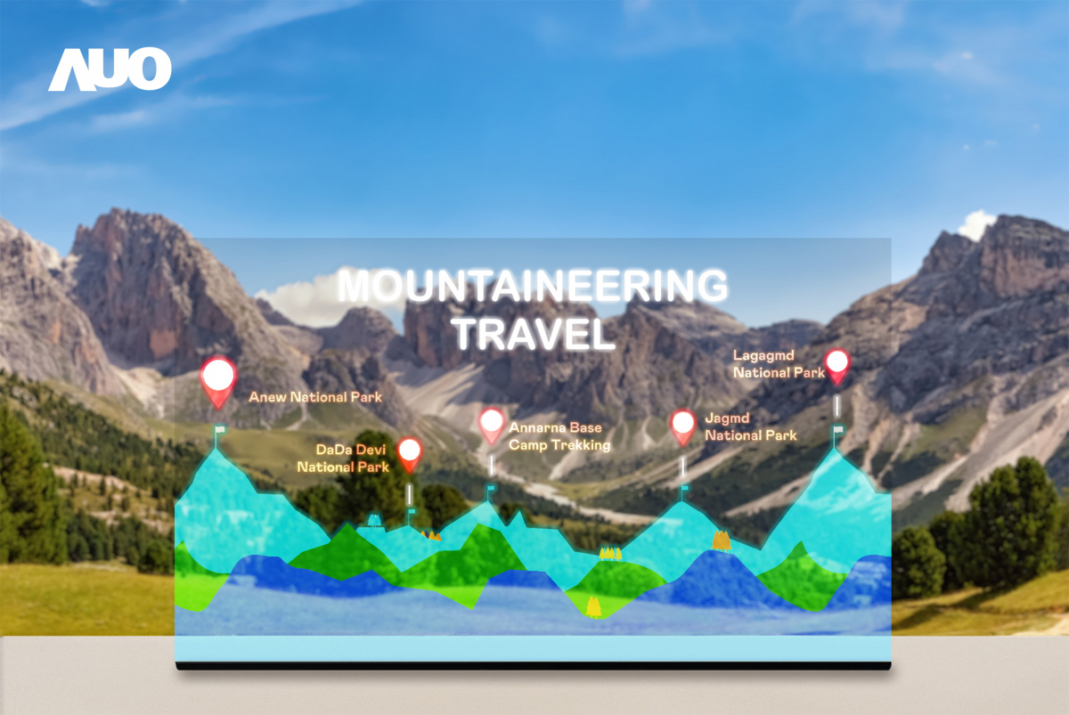 友達「177吋高透明度Micro LED顯示器」獲得台灣精品銀質獎，打破視野與空間的限制，適合應用於智慧零售、文物展示、創新廣告與智慧移動等場域