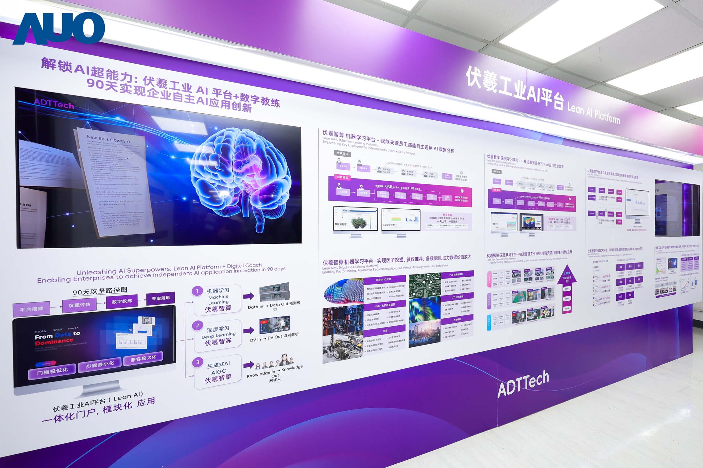 hth·华体历年来丰硕的智造经验与成果，进一步由子公司达智汇向外部输出，转化为可落地、可持续进化的数字解决方案，依托自主研发的数字平台与AI模型，至今已服务超过千家企业