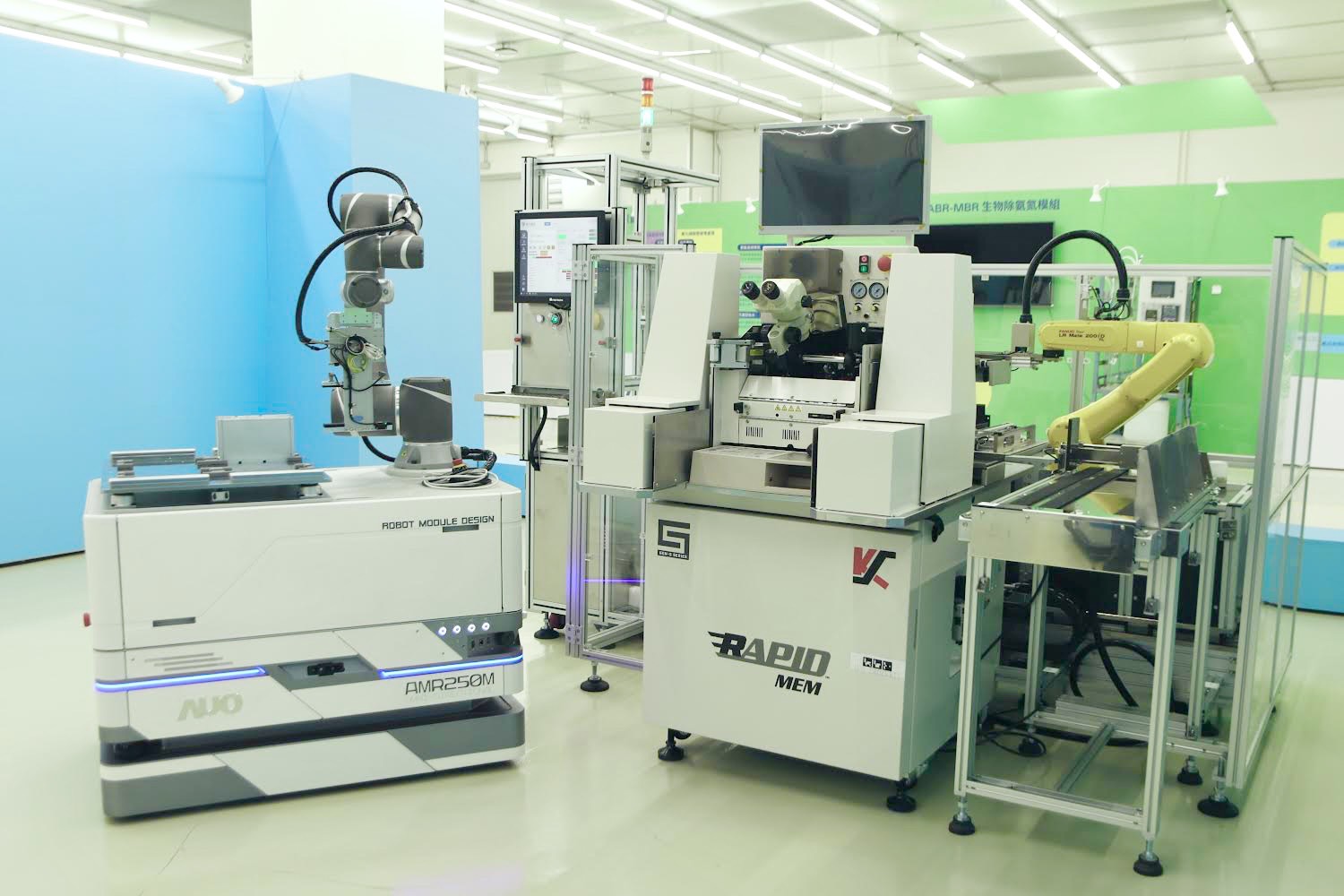 友達數位攜手半導體設備大廠K&S及夥伴樂宇精密，針對半導體封裝場域痛點，提供iAMHS一站式解決方案，創造產能提升至少10%的效益